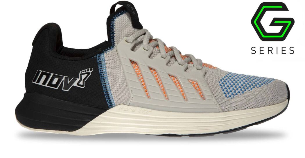 Inov-8 F-lite G 300 Womens Training Shoes White/Blue/Orange Australia (NVTUJO516)